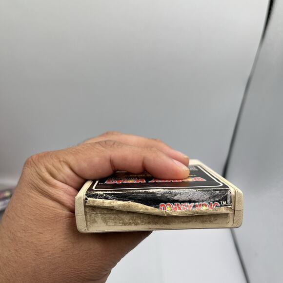 Vintage Donkey Kong (Atari 2600, 1982) Authentic Cartridge Only Nintendo Coleco - Picture 3 of 4